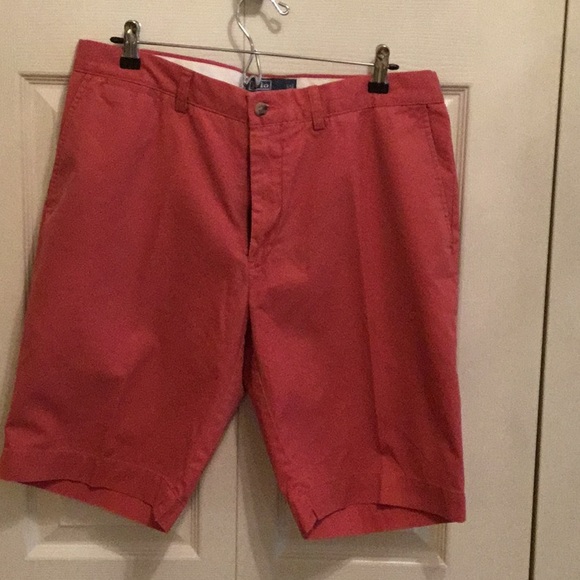 Polo brick red shorts. Size 36 - Picture 5 of 6